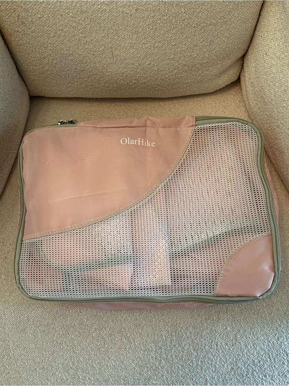 Packing Cubes set of 10 OlarHike Pink Luggage Travel Accessories
